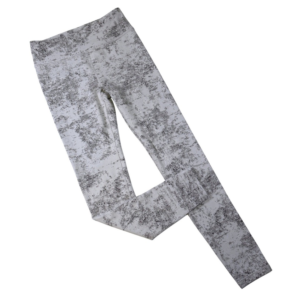 Athleta Girl High Rise Textured Chit Chat Tight Gray Leggings Size‎ L 12  259A5